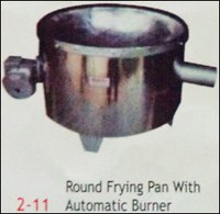 Round Frying Pan With Automatic Burner