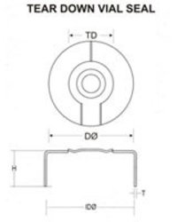Tear Down Vial Seal