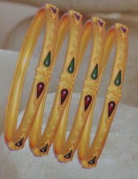 Gold Plated Bangles