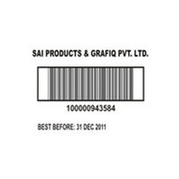 Printed Barcode Labels