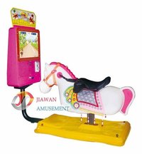 Coin Operated Swing Kiddie Rides Rocking with 17