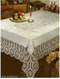 Lace Vinyl Table Cover