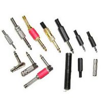 Brass Audio Video Connectors