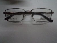Designer Look Metal Frame Glasses