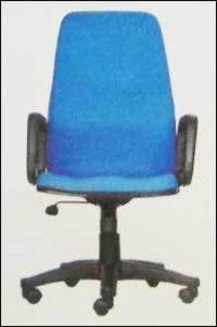 High Back Ink Blue Office Chair