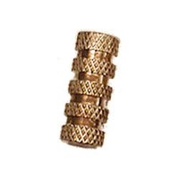 Brass Helical Knurled Inserts
