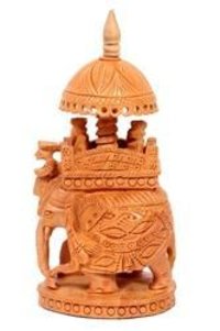 Wooden Elephant Ambabari