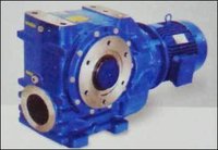 Right Angle Heliworm Geared Motor