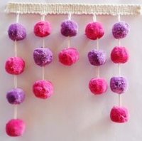 Modern Design Pom Pom Fringe