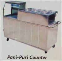 Pani Puri Counter