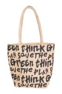 Alphabets Small Jute Bag