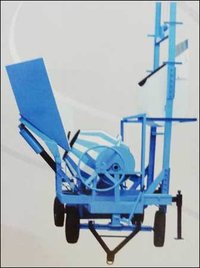 Mixer With Winch Machine