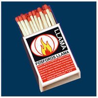 Fosforos Llama Veneers Matches