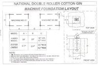 Machine Foundation Layout