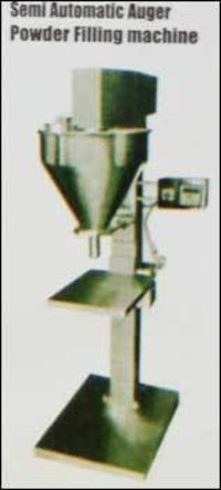 Semi Automatic Auger Powder Filling Machine