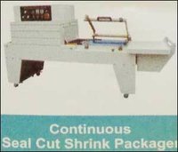 Continuous Seal Cut Shrink Packager Machine