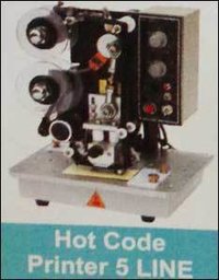 Hot Code Printer 5 Line