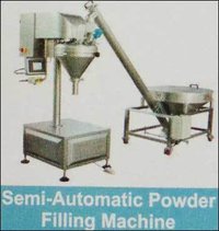 Semi Automatic Powder Filling Machine