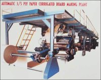 Automatic Ply Paper Corrugated Board Making Plant