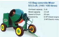 1/2 Bag Concrete Mixer