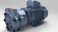 2hp Direct Drive Water Ring Vacuum Pump