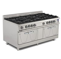 Gas 8 Burner Range With Oven