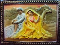 Canvas Painting and Model