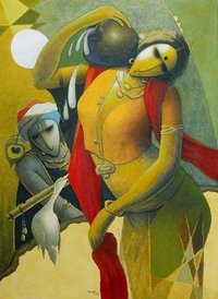 Modern Krishna Paintings