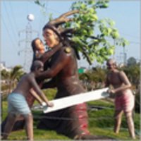 FRP Park Statue