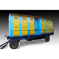 FRP Trolley Mounted Toilets