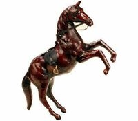 Stuffed Leather Animals Statue