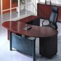 Wooden Office Tables And File Cabin