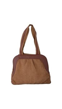 Clubb Candida Cord Brown Bag