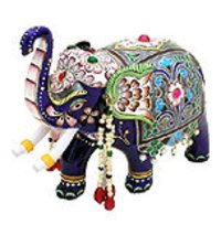 Silver Enamel Sculptures