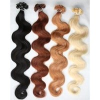 Clip On Deep Wave Pre Bonded Silky Virgin Indian Human Hair Wigs