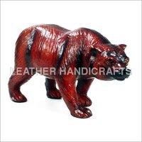 Stuffed Leather Bear