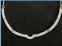 Attractive Simple Studded Necklace
