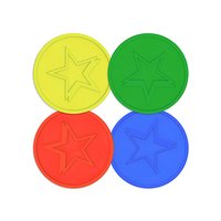 Multicolor Plastic Token