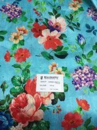 German Digital Printed Dupioni Fabric