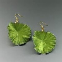 Green Fancy Earrings