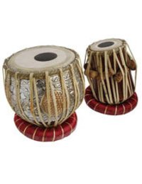 Double Colour Copper Tabla Set