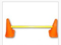 Cone Agility Hurdles