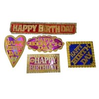 Fancy Birthday Paper Banner