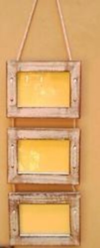 Multiple Photo Hang-Able Wooden Frames