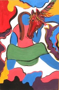 Acrylic On Canvas Painting (Association)