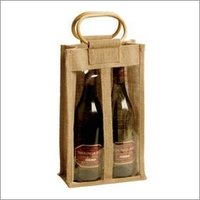 Fashionable Jute Wine Bottle Bags
