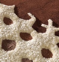 Off White Handloom Woolen Carpet
