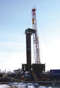 Cold Weather Drilling Rig