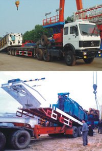 Rig Moving Truck