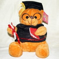 Cute Student Teddy (Lawyer Teddy) With Jacket And Music